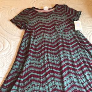 Never been worn, LulaRoe dress